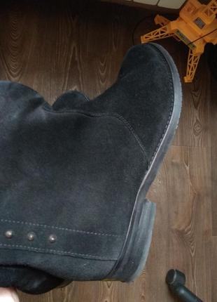 Зимові замшеві чоботи viko, зимние замшевые сапоги 40 размер6 фото