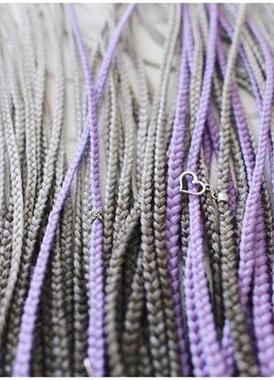 Комплект де косы - шикарные дреды с переходом цвета