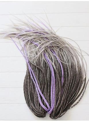 Комплект де косы - шикарные дреды с переходом цвета