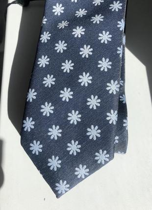 Новий галстук краватка в квітковий принт selected3 фото