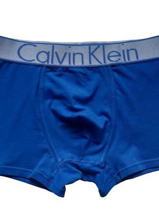 Трусы мужские боксеры calvin klein серия carbone голубые