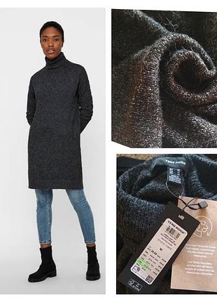 Новое теплое трикотажное платье водолазка платье гольф оверсайз супер качество!