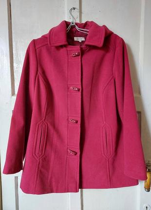 Пальто осіннє з капюшоном