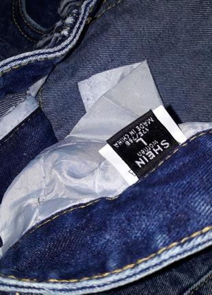 Шорты джинсовые женские размер 48 /14 l короткие с дырками2 фото