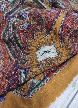 Винтажный редкий платок  yves saint laurent2 фото