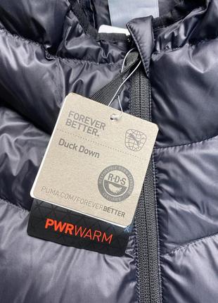 Пуховик puma pwr warm duck down, оригінал, розмір m4 фото