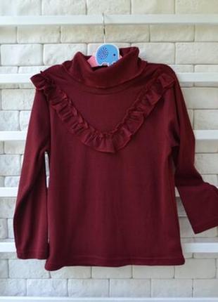 Красивый гольф для девочки гольфік