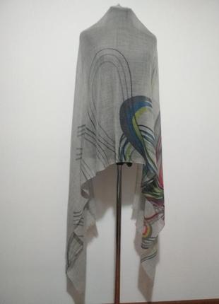 100% кашемир роскошный шарф кашемировый палантин супер качество!!!2 фото