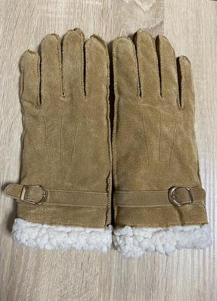 Matalan шкіряні зимові рукавички2 фото
