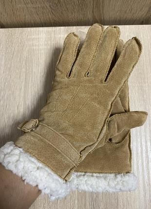 Matalan шкіряні зимові рукавички4 фото
