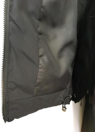 Женская черная удлиненная куртка "saint wish"7 фото