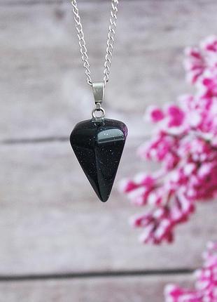 Цепочка з кулоном "авантюрин"