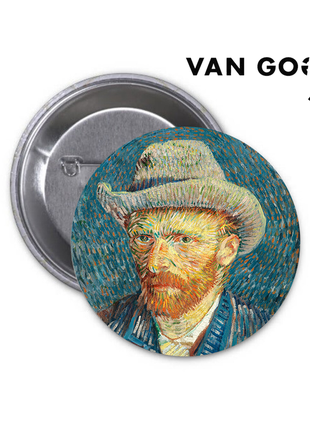 Значок vincent willem van gogh винсент ван гог