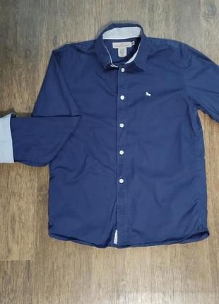 Котоновая рубашка h&m