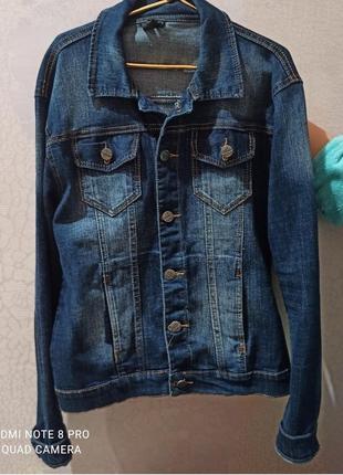 Denim  курточка джинсовая женская