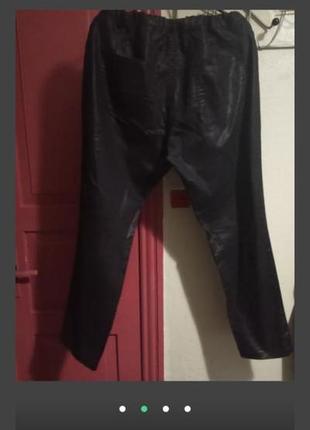 Фирменные черные джинсы большого размера1 фото