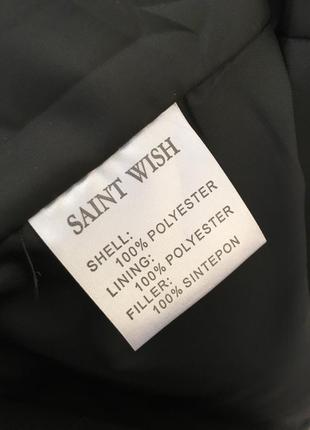 Жіноча сіра подовжена куртка "saint wish"6 фото
