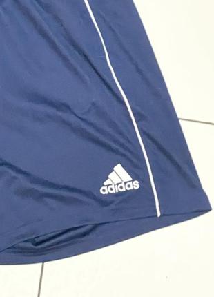 Adidas шорты футбольные l синие3 фото