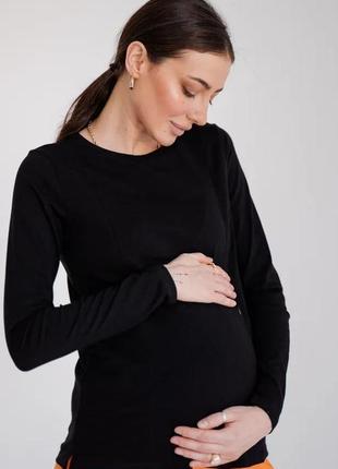 👑vip👑 джемпер для вагітних і годуючих матусь тринитка бавовняний джемпер теплий джемпер3 фото