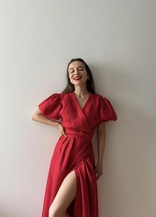 Льняна сукня