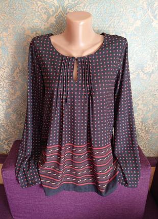 Женская базовая блуза с длинным рукавом promod р.44/46 блузка блузочка кофточка кофта4 фото