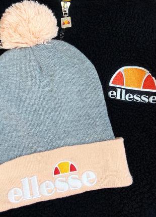 Оригинальная шапка от ellesse, оригинал🔥💗3 фото