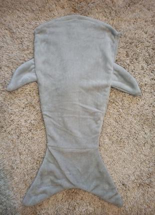 Плед для ніг,ковдра акула3 фото