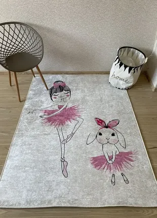 Дитячий килим з балеринами2 фото