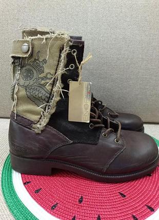 Черевики брутальні шкіряні energie (sixty spa) / розм.44 оригінал