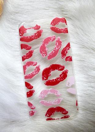 Чохол для iphone 6 поцілунки губки