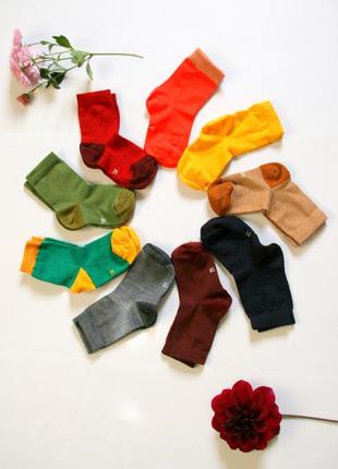 Термошкарпетки дитячі з вовни мериноса 90% babyko merino3 фото