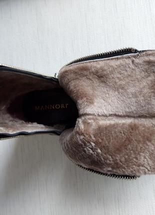 Нюанс. зимние ботинки  mannori италия6 фото