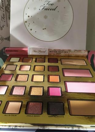 Палетка, набор косметики too faced5 фото