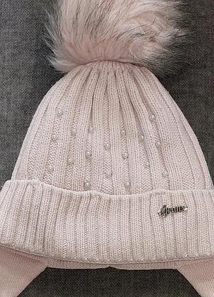 Зимовий набір: шапка з хомутом, р. 48/50 (3 роки)