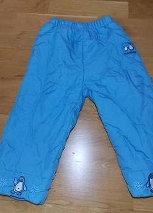 Немецкие теплые штаны topolino р-р92.германия.распродажа!!!