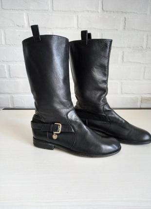 Шикарные кожаные сапоги patrizia pepe