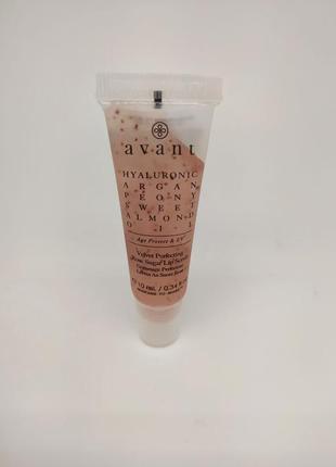 Люксовый скраб для губ с розовым сахаром  velvet perfecting rose sugar lip scrub avant