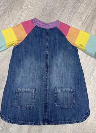 Платье с длинным рукавом next, 12-18мес