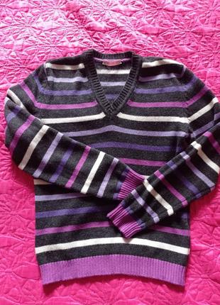 Теплий гарний джемпер з вовною та кашеміром італія