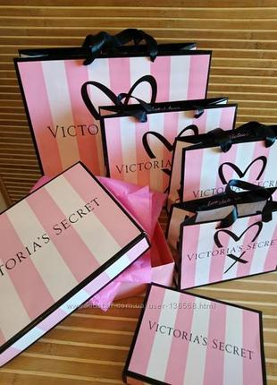 Подарункові пакети та коробки victoria's secret1 фото