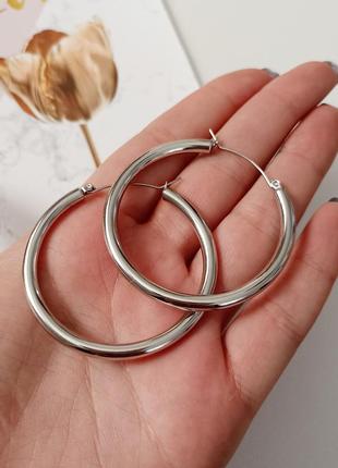 Серьги из медицинского сплава. не темнеют, гипоаллергенны