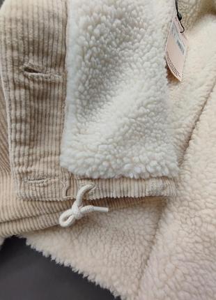 Утеплена вільветова куртка missguided4 фото