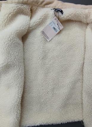 Утеплена вільветова куртка missguided6 фото