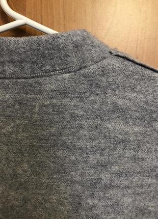 Прекрасное пальто серо-голубого цвета cos