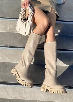 Сапоги трубы женские