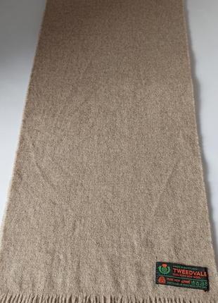 Шарф tweedvale из 100% чистой шерсти2 фото