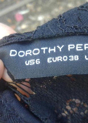 #розвантажуюсь черное платье с кружевами на спинке dorothy perkins4 фото