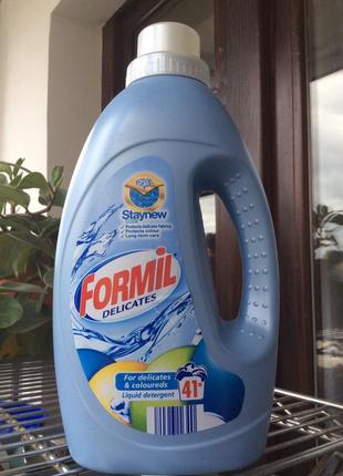 Гель для прання делікатних тканин formil 41 прання