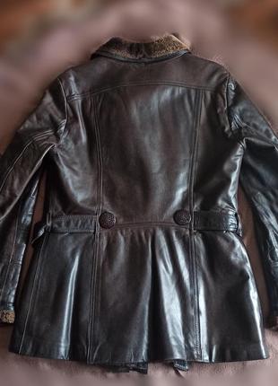 Кожаная куртка, дубленка на меху (цигейка)6 фото