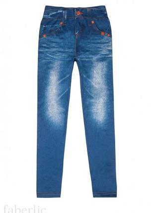 Легинсы blue denim, лосины под джинсы florange2 фото